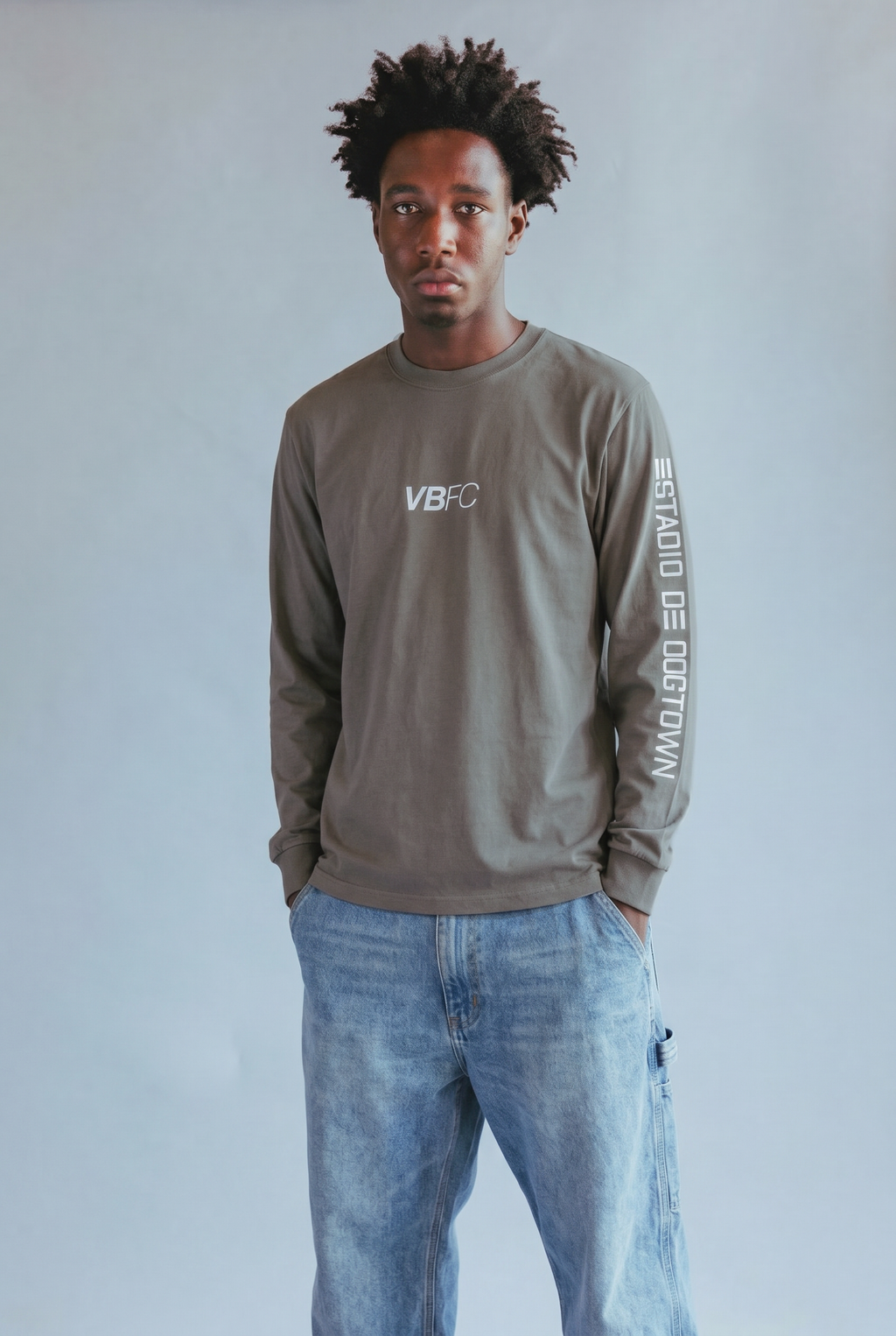 Estadio Nike VBFC Long Sleeve Tee - Grey