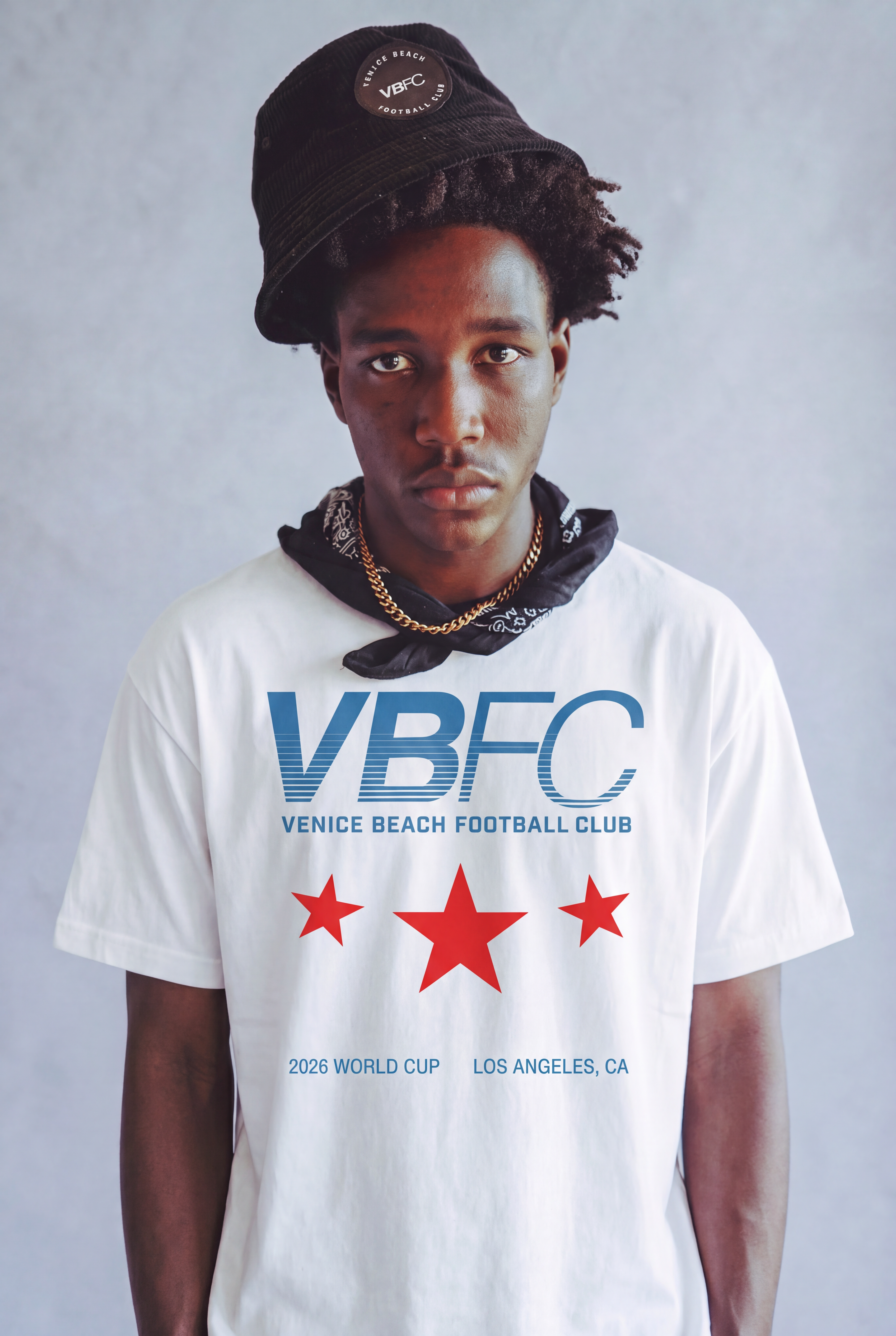 World Cup USA Tee - Faded White