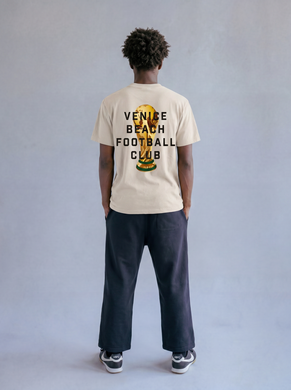 World Cup Trophy Tee - Faded Bone