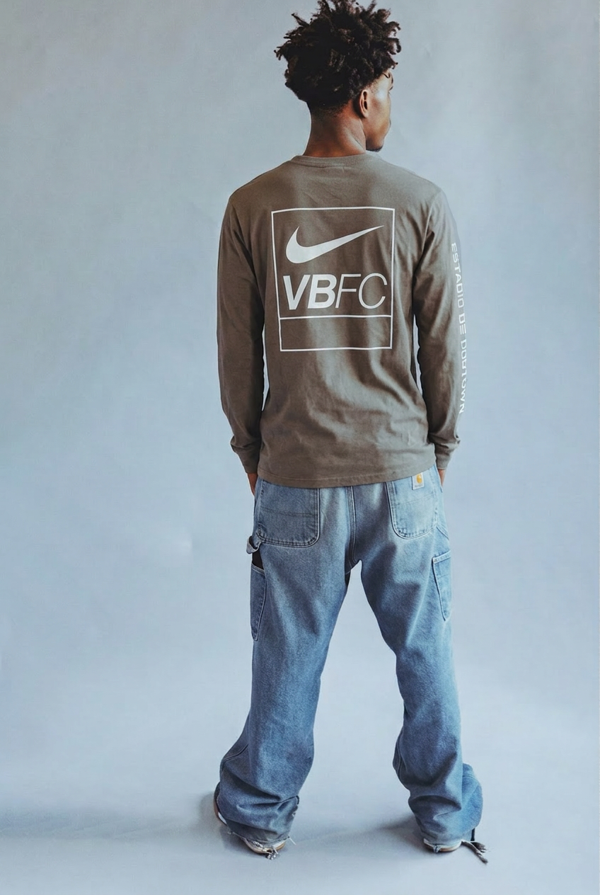 Estadio Nike VBFC Long Sleeve Tee - Grey