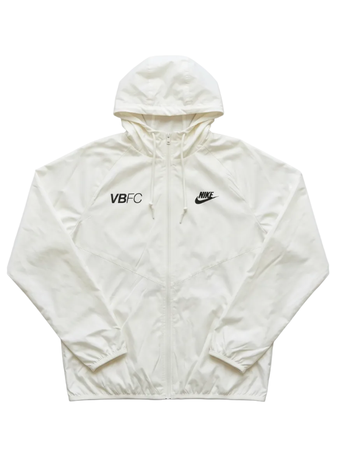 VBFC White Windrunner Zip Jacket