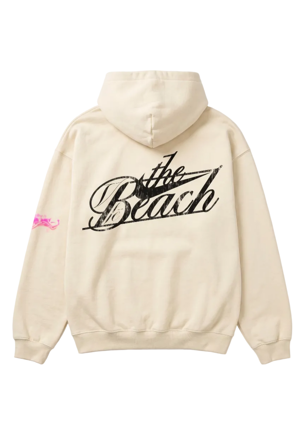 Beige Hoodie - VBFC x The Beach