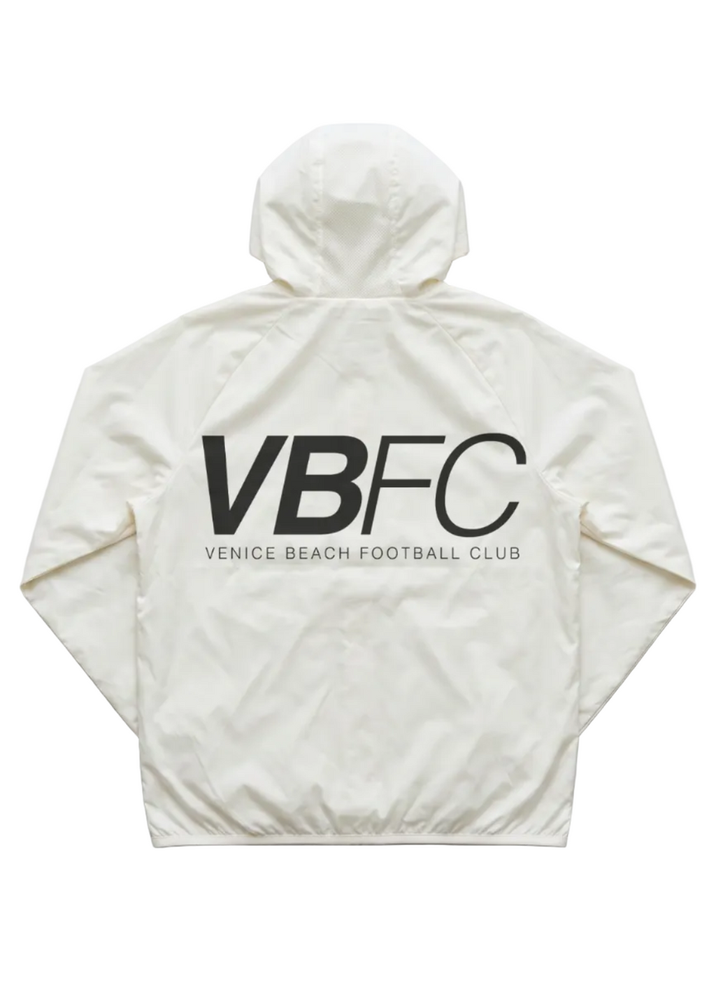 VBFC White Windrunner Zip Jacket