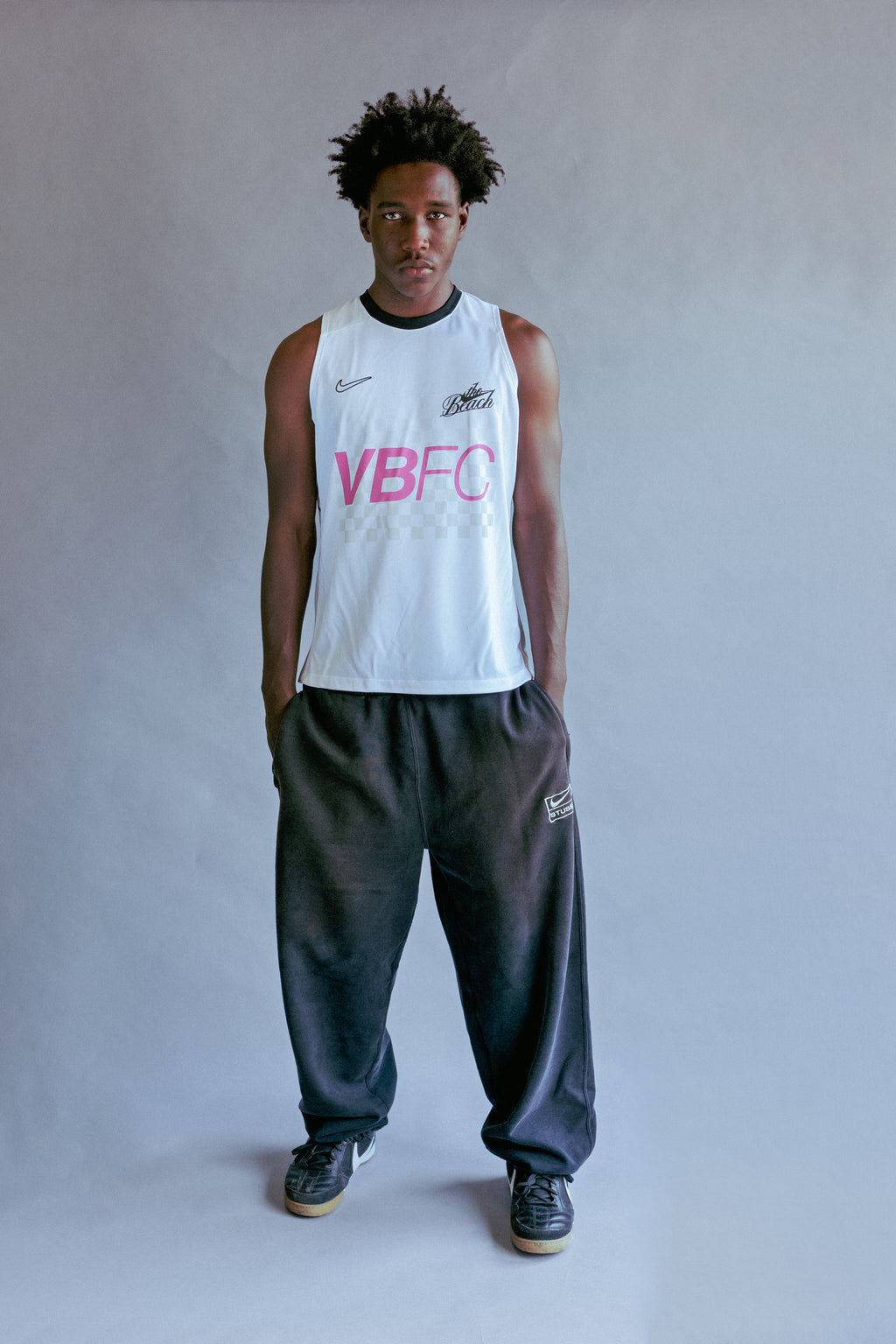 Sleeveless White VBFC x TOMA