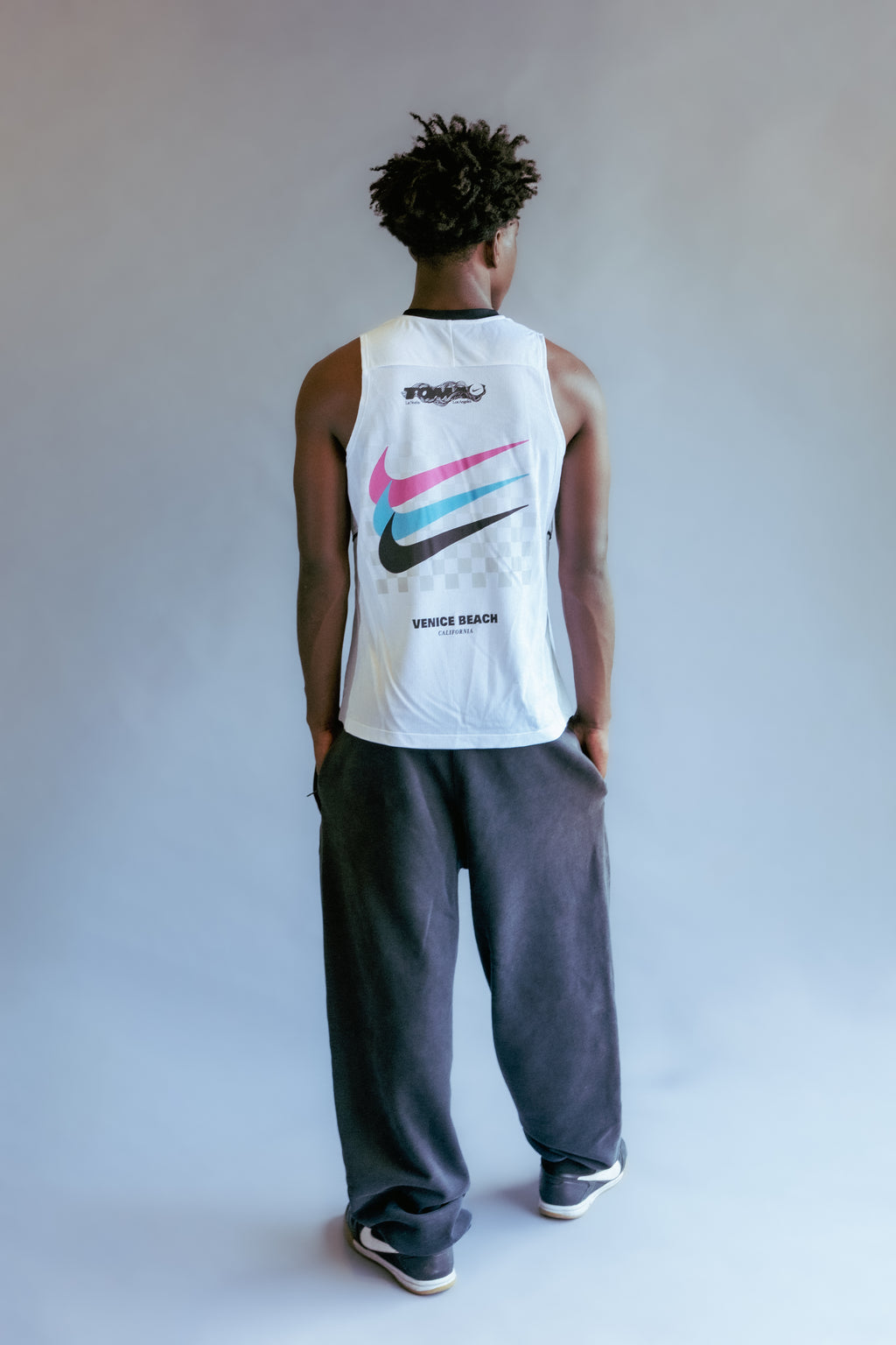 Sleeveless White VBFC x TOMA