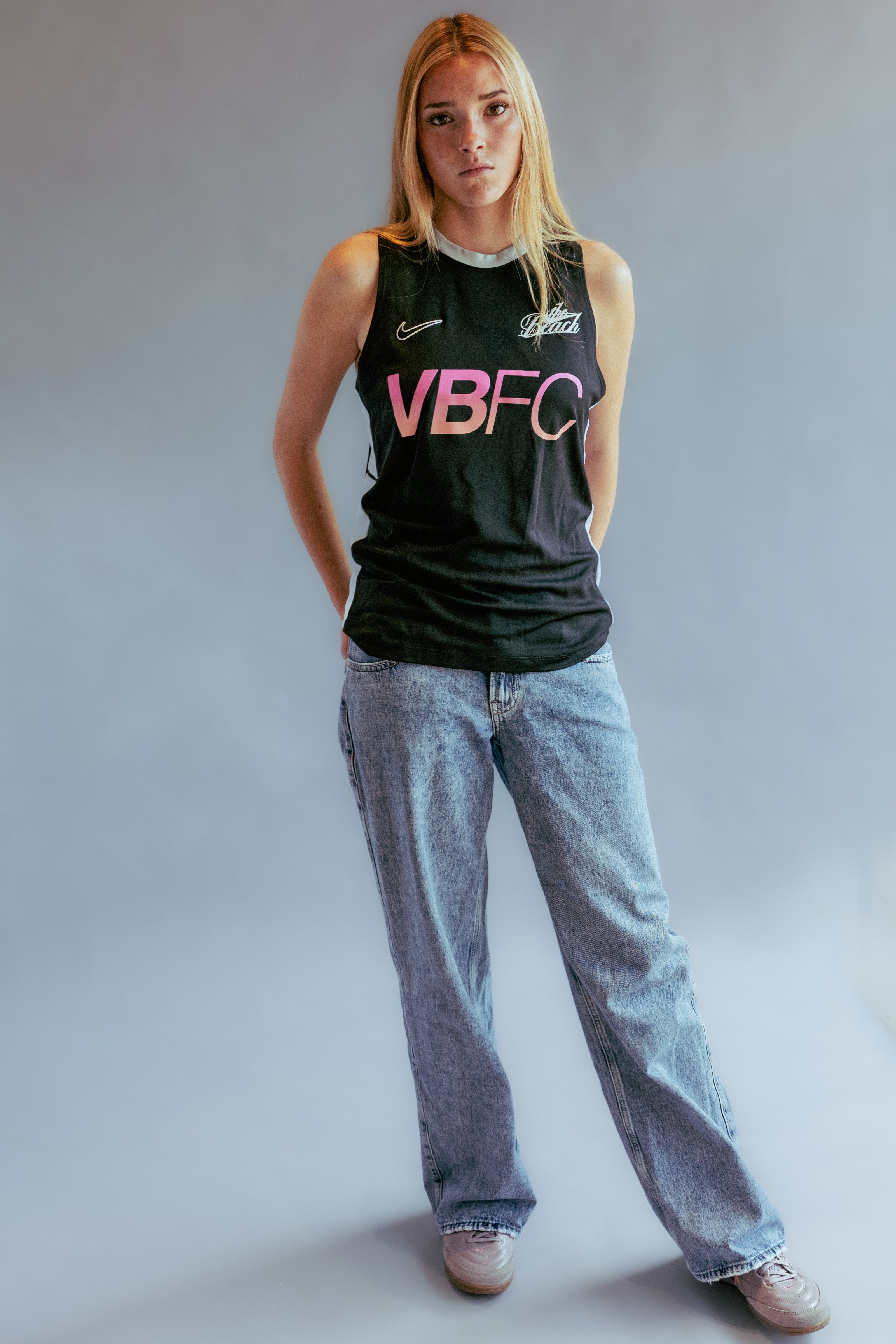 Sleeveless Black VBFC x TOMA