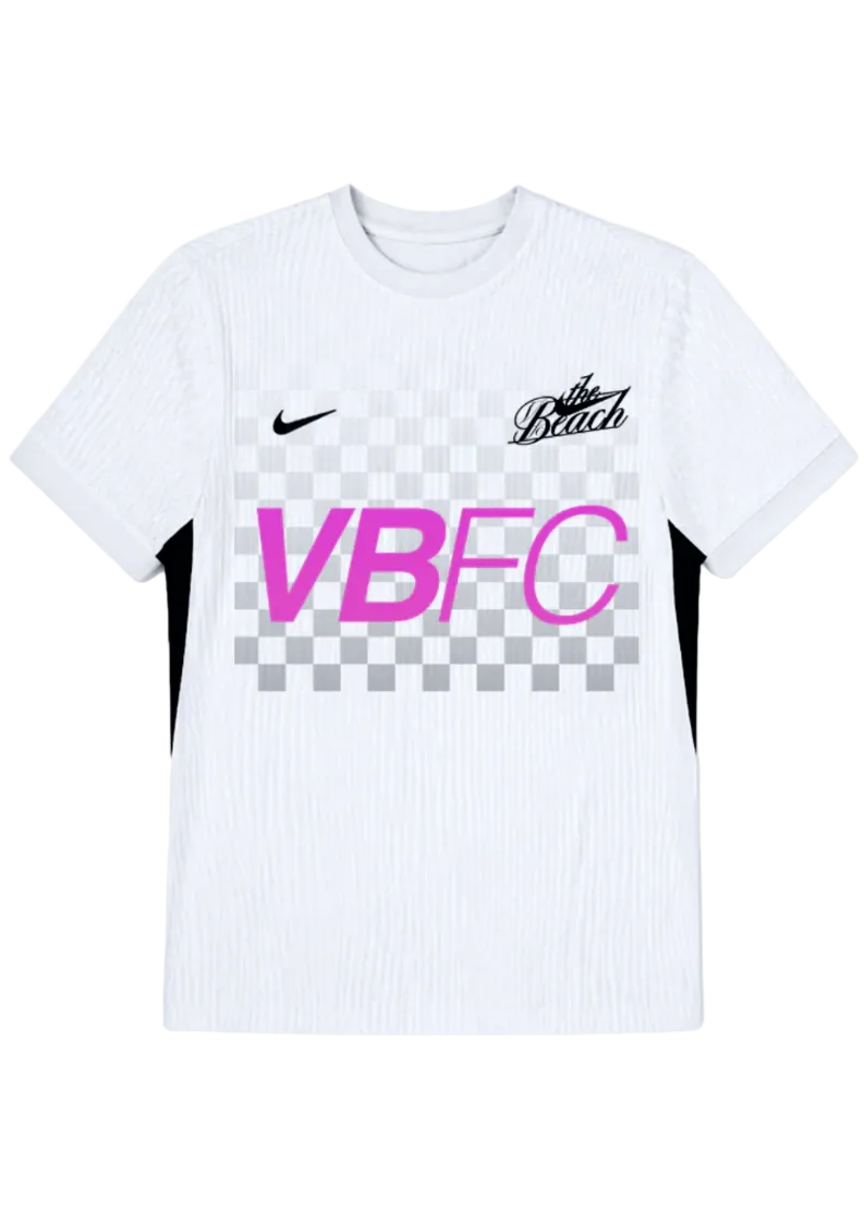 White Jersey - VBFC x The Beach