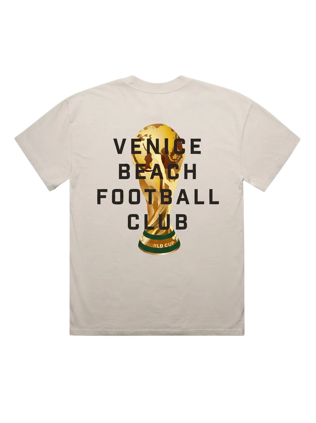 World Cup Trophy Tee - Faded Bone